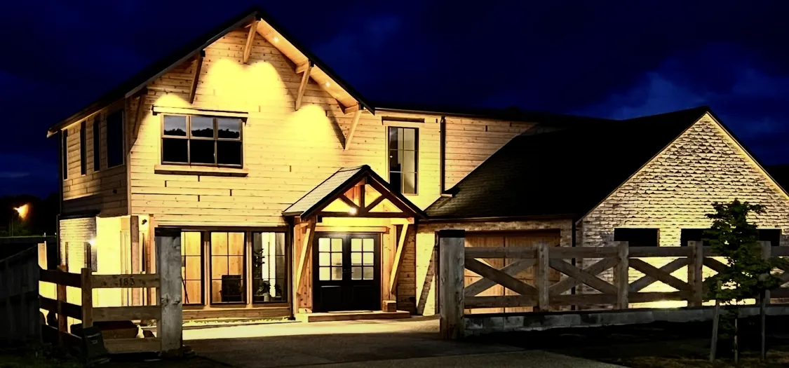 GO BIG SKY night exterior film placeholder